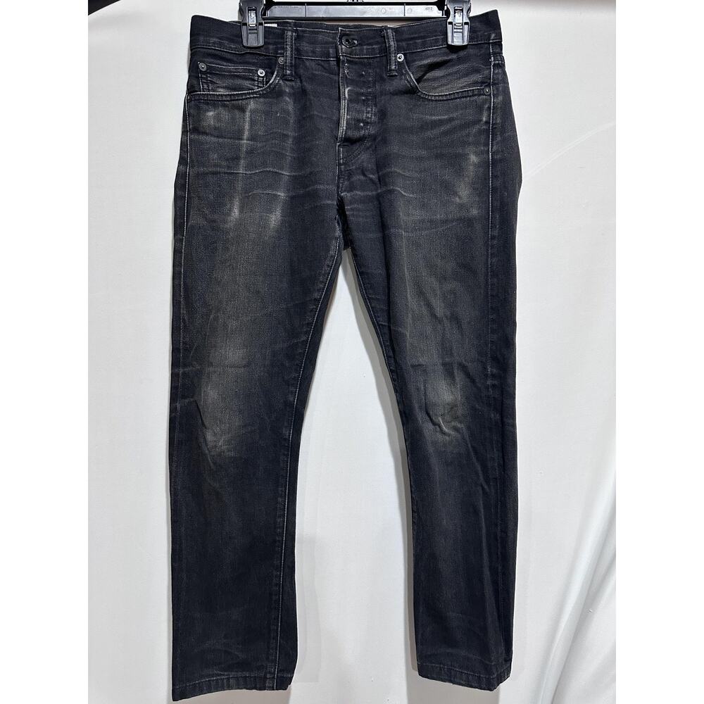 RGT Jeans Mens 29x26 Gray SK Six Pocket Skinny Nihon Menpu Denim USA WEAR